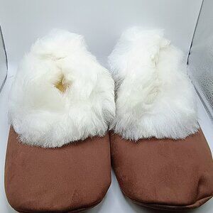 Unisex Warm Winter Slippers Handmade Alpaca Leather W-15 and M-14